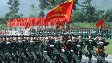 Lãnh đạo Tổng cục Chính trị Quân đội nhân dân Việt Nam thăm, kiểm tra các khối diễu binh, diễu hành A80