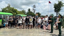 Tiếp nhận 85 công dân Việt Nam từ Campuchia