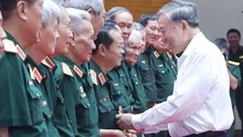 Tổng Bí thư Tô Lâm gặp mặt đại biểu có công với với cách mạng