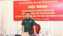 Tiểu ban diễu binh, diễu hành A80 làm việc với Bộ Tư lệnh Thủ đô và Bộ Tư lệnh 969