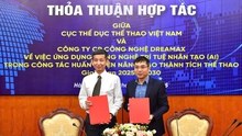 Triển khai thí điểm ứng dụng AI vào công tác huấn luyện ở 4 đội tuyển quốc gia