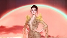 Kiều Vũ "khoe sắc" tại show thời trang của NTK Nguyễn Minh Tuấn ở Bắc Kinh