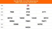 XSTG 6/7 - Kết quả xổ số Tiền Giang hôm nay 6/7/2025 - Trực tiếp XSTG ngày 6 tháng 7