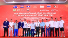Khởi tranh Giải bóng đá Công an, Cảnh sát ASEAN mở rộng 2025