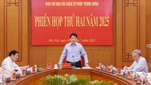 Phiên họp thứ hai Ban Chỉ đạo Cải cách tư pháp Trung ương