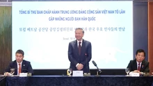 Tổng Bí thư Tô Lâm gặp mặt Mạng lưới Đổi mới sáng tạo Việt Nam tại Hàn Quốc