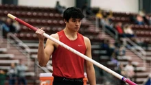 'Hot boy' mang hai dòng máu Việt Nam - Canada bật khóc khi giành HCV nhảy sào quốc gia 