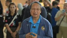 Chủ tịch Liên đoàn bóng chuyền Thái Lan chúc mừng thầy trò HLV Tuấn Kiệt vô địch SEA V.League