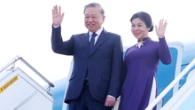 Tổng Bí thư Tô Lâm và Phu nhân kết thúc tốt đẹp chuyến thăm cấp Nhà nước tới Hàn Quốc