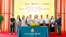 Lê Thanh Hòa đưa biểu tượng văn hóa Văn Lang vào thiết kế đồng phục riêng cho Văn Lang Empire T&T Golf Club