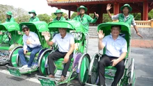 Huế: Ra mắt dịch vụ Grab Xích lô đầu tiên tại Việt Nam