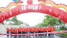 1500 cán bộ, người dân Cẩm Phả sẵn sàng sải bước “Cùng Việt Nam tiếnbước”