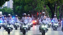Choáng ngợp với màn biểu diễn mô tô, nhạc kèn Công an nhân dân trong 'Ngày hội Bình yên'