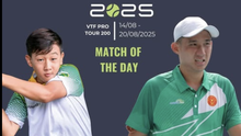 Tay vợt 13 tuổi thắng sốc người hùng Davis Cup Việt Nam ở giải vô địch quốc gia 2025