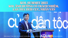 KOL summit 2025: KOL ảnh hưởng có trách nhiệm, lan tỏa tích cực, nhân văn