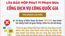Thủ đoạn lừa đảo qua cổng dịch vụ công quốc gia và khuyến cáo người dân