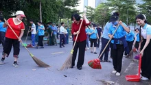 Hà Nội phát động Lễ ra quân tổng vệ sinh môi trường