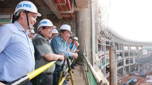 Thủ tướng kiểm tra tiến độ thi công Cảng hàng không quốc tế Long Thành