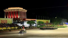 Tổng hợp luyện diễu binh, diễu hành lần thứ nhất tại Quảng trường Ba Đình