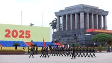 Trước giờ Tổng hợp luyện diễu binh, diễu hành lần thứ nhất của sự kiện A80