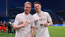 De Bruyne lập 'siêu phẩm' trong ngày ra mắt Napoli ở Serie A