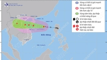 Đường đi của bão số 5 năm 2025: dự báo từ 13h ngày 23/8 đến 13h ngày 26/8/2025