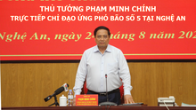 Thủ tướng Phạm Minh Chính trực tiếp chỉ đạo ứng phó bão số 5
