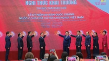 Khai trương Trung tâm Báo chí A80 - nơi tác nghiệp của gần 1.550 phóng viên báo chí