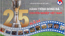VFF ra mắt sách “25 năm hành trình bóng đá chuyên nghiệp Việt Nam”