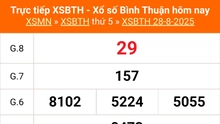XSBTH 28/8 - Kết quả xổ số Bình Thuận hôm nay 28/8/2025 - Trực tiếp XSBTH ngày 28 tháng 8