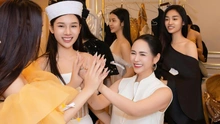 NTK Thanh Hương cùng dàn người mẫu trước giờ G của Vietnam Beauty Fashion Fest