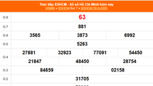 XSHCM 30/8 - XSTP thứ Bảy - Kết quả xổ số Hồ Chí Minh hôm nay ngày 30/8/2025