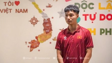 Tiền vệ U23 Việt Nam khẳng định quyết tâm trước trận ra quân