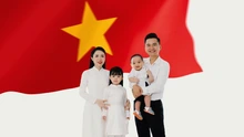 MC VTV Hạnh Phúc lan tỏa tình yêu quê hương qua bộ ảnh gia đình