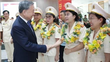 Tổng Bí thư gặp mặt điển hình tiên tiến dự Đại hội thi đua” Vì An ninh Tổ quốc” lần thứ 9