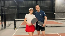 Tuyên bố 'càng stress, càng nên chơi' pickleball, nữ ca sĩ nhận mưa lời khen