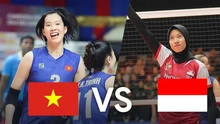 TRỰC TIẾP bóng chuyền Việt Nam vs Indonesia 19h00 hôm nay, SEA V.League 2025 chặng 2