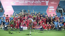 HLV Polking nói được, làm được khi CAHN FC thắng Nam Định, giành siêu cúp Quốc gia 2025