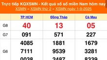 XSMN 1/9 - Kết quả xổ số miền Nam hôm nay 1/9/2025 - Trực tiếp XSMN ngày 1 tháng 9
