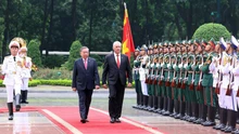 Lễ đón chính thức Bí thư thứ Nhất Đảng Cộng sản Cuba, Chủ tịch nước Cộng hòa Cuba