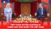 Tổng Bí thư Tô Lâm tiếp Toàn quyền Australia