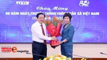 Trưởng ban Nội chính Trung ương chúc mừng 80 năm Ngày truyền thống TTXVN