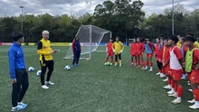U17 Việt Nam tập luyện cùng HLV Borussia Dortmund