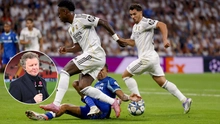 Huyền thoại Real Madrid cho rằng đội nhà không xứng đáng thắng Marseille vì quyết định gây tranh cãi