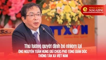 Thủ tướng quyết định bổ nhiệm lại ông Nguyễn Tuấn Hùng giữ chức Phó Tổng Giám đốc Thông tấn xã Việt Nam