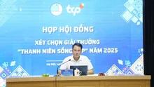 Sẽ tuyên dương 15 gương “Thanh niên sống đẹp” năm 2025