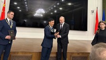 Nhà khoa học thứ hai của Việt Nam nhận bằng Viện sĩ Liên hiệp các viện hàn lâm khoa học thế giới