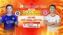 Lịch thi đấu bóng đá hôm nay 20/9: Trực tiếp Hà Nội đấu với Thể Công Viettel, Chelsea vs MU
