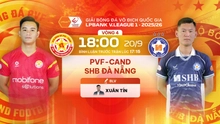 Link xem trực tiếp bóng đá PVF-CAND vs Đà Nẵng 18h00 hôm nay, V-League vòng 4