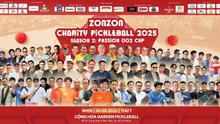 Nhiều nghệ sĩ và phóng viên tham gia giải 'pickleball ZonZon Charity Pickleball Season 2 góp quỹ từ thiện'